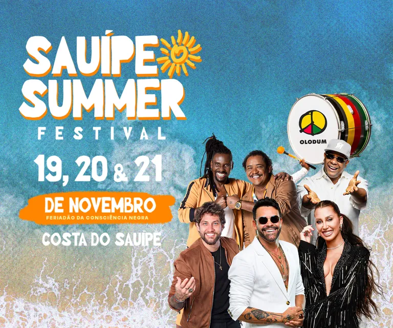 Sauípe Summer Festival | 19 a 22 de novembro